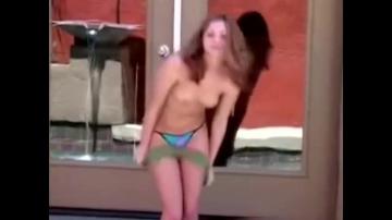 Shaved White Girl Public Naked