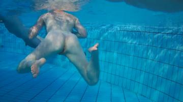 Hairy White Young Public Naked