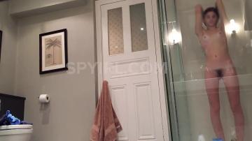 Hairy White Girl Shower Naked