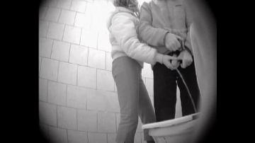 Shaved White Girl Public Peeing